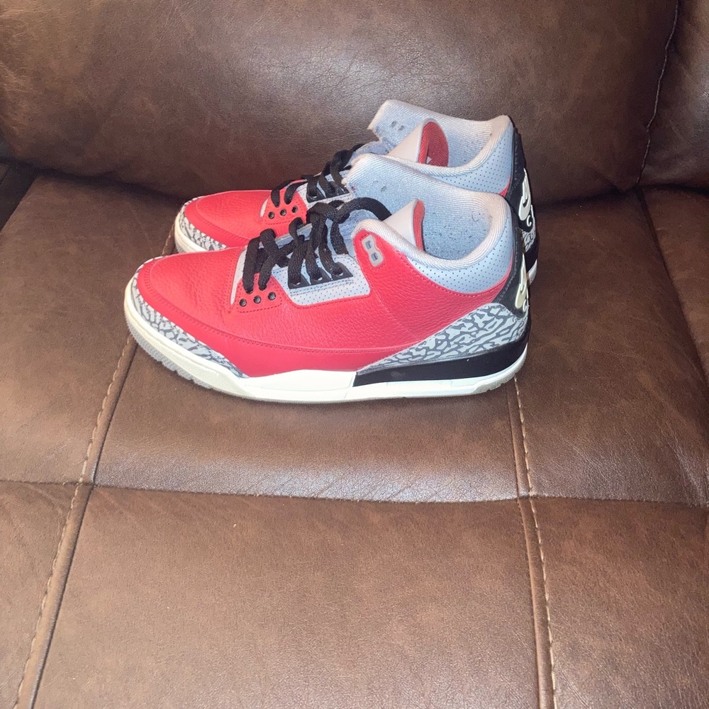Red and Black Sneakers
